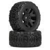 Duratrax 1/6 Warthog F/R 5.7" Monster Truck Tires MTD 24mm Black Ripper (2)