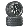 Duratrax Bandito MT 2.8" 2WD Mounted Front C2 Tires, Black (2) -Duratrax DTXC3500 A0 65GLAXB3