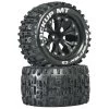 Duratrax Lockup MT 2.8" 2WD Mounted 1/2" Offset Tires, Black (2) -Duratrax DTXC3510 A0 97JQIVVP