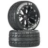 Duratrax Bandito ST 2.8" 2WD Mounted Rear C2 Tires, Black (2)