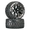 Duratrax Six Pack ST 2.8" 2WD Mounted Front C2 Tires, Black (2)