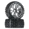 Duratrax Lockup ST 2.8" Mounted Offset Tires, Chrome (2) -Duratrax DTXC3569 A0 UFFGWDTQ