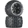 Duratrax Lockup MT 3.8" Mounted 1/2" Offset Tires, Black (2) -Duratrax DTXC3580 A0 DIC9LOUQ