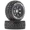 Duratrax Six Pack SC Mounted Soft Tires, Black 17mm Hex (2) 2 Duratrax Six Pack SC Mounted Soft Tires, Black 17mm Hex (2) -Duratrax DTXC5271 A0 1OJZ1J1B
