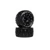 Duratrax Lockup MT Belted 2.8" 2WD Mounted Rear Tires, .5 Offset, Black (2) -Duratrax DTXC5518 A0 Y8C5IQO3