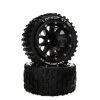 Duratrax Lockup ST Belted 2.8" Mounted Front/Rear Tires, 14mm Black (2) -Duratrax DTXC5541 A0 NUZP51YG