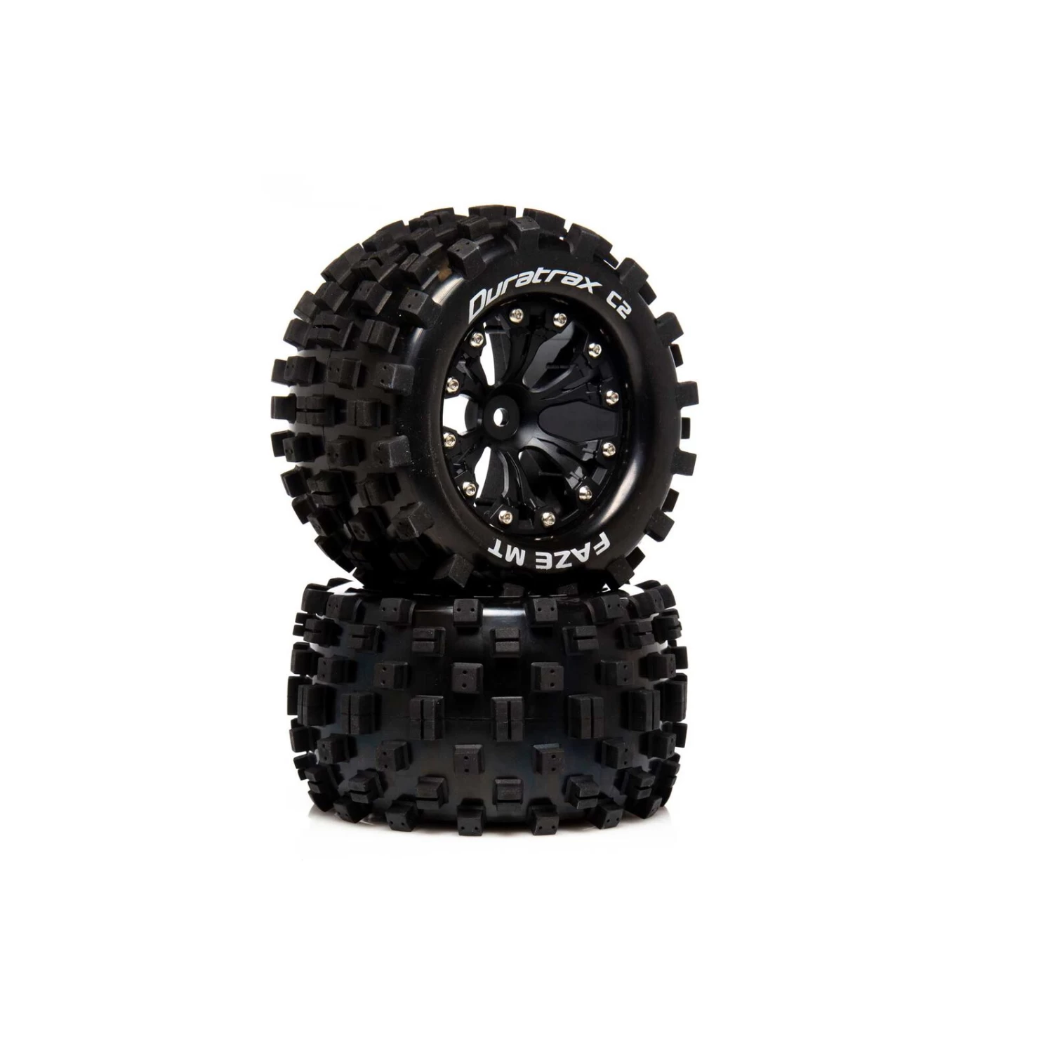 Duratrax FAZE MT 2.8 Mounted F/R C2 0 Offset Black (2) 3 Duratrax FAZE MT 2.8 Mounted F/R C2 0 Offset Black (2)