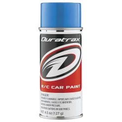 Duratrax Polycarb Spray, Light Blue, 4.5 Oz