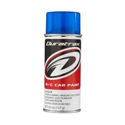 Duratrax Polycarb Spray, Candy Blue, 4.5 Oz