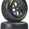 DTXC3683 - Lineup SC Tire C2 Mounted Losi Ten SCTE 4x4 (2) By DURATRAX @ Great Hobbies -Duratrax dtxc3683