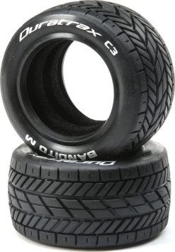 DTXC3977 - Bandito M 1/10 2.2 Buggy Oval Tire Rear C3 (2) By DURATRAX @ Great Hobbies