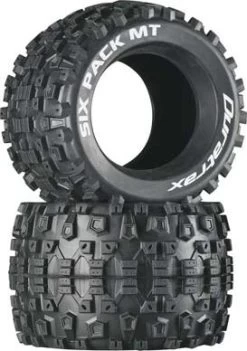 DTXC4013 - Six Pack MT 3.8" Tire (2) By DURATRAX @ Great Hobbies