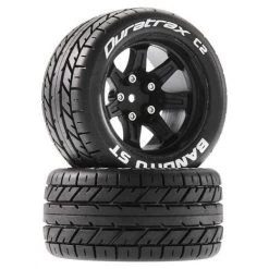 Duratrax Bandito ST 2.8" 14mm Hex Mounted Tires, Black (2)