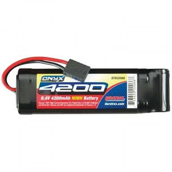 Duratrax NiMH Stick Battery 4200mAh 8.4V (7S) With Traxxas Connector 3 Duratrax NiMH Stick Battery 4200mAh 8.4V (7S) With Traxxas Connector