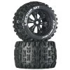 Lockup MT 3.8 Mounted Black (2) 2 Lockup MT 3.8 Mounted Black (2) -Duratrax duratrax dtxc3578 01