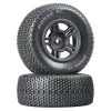 Posse SC Tire C2 Mntd Blk Slash Blitz SCRT10 (2) -Duratrax duratrax dtxc3695 01