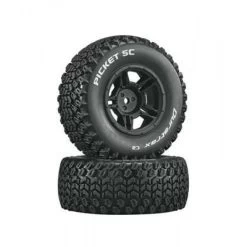 Duratrax Front/Rear Picket SC C2 2.8" Mounted Tires (Slash 4x4 Blitz) (2)